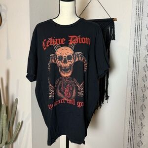 Metalcore Celine Dion Tee - XXL
